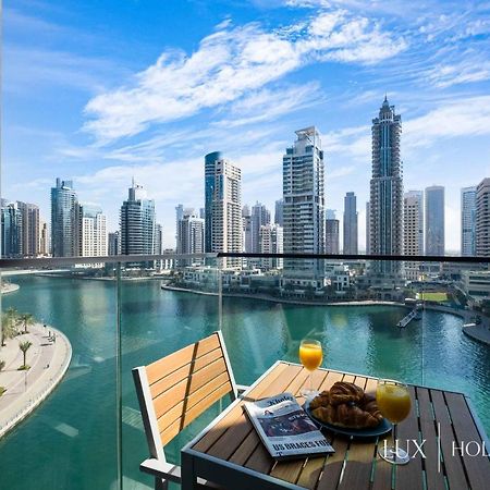 Lux - Contemporary Suite With Full Marina View Dubai Dış mekan fotoğraf