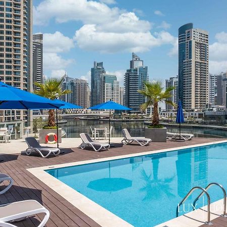 Lux - Contemporary Suite With Full Marina View Dubai Dış mekan fotoğraf