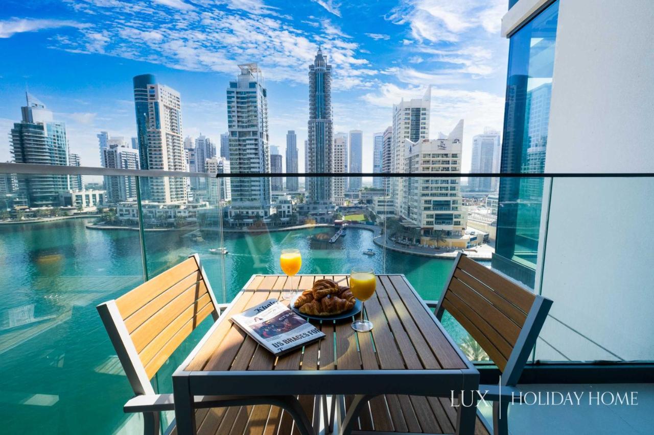 Lux - Contemporary Suite With Full Marina View Dubai Dış mekan fotoğraf