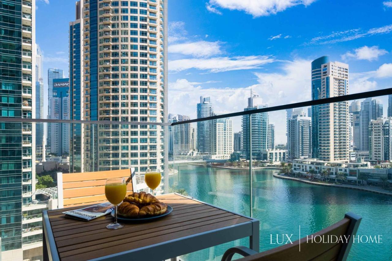 Lux - Contemporary Suite With Full Marina View Dubai Dış mekan fotoğraf