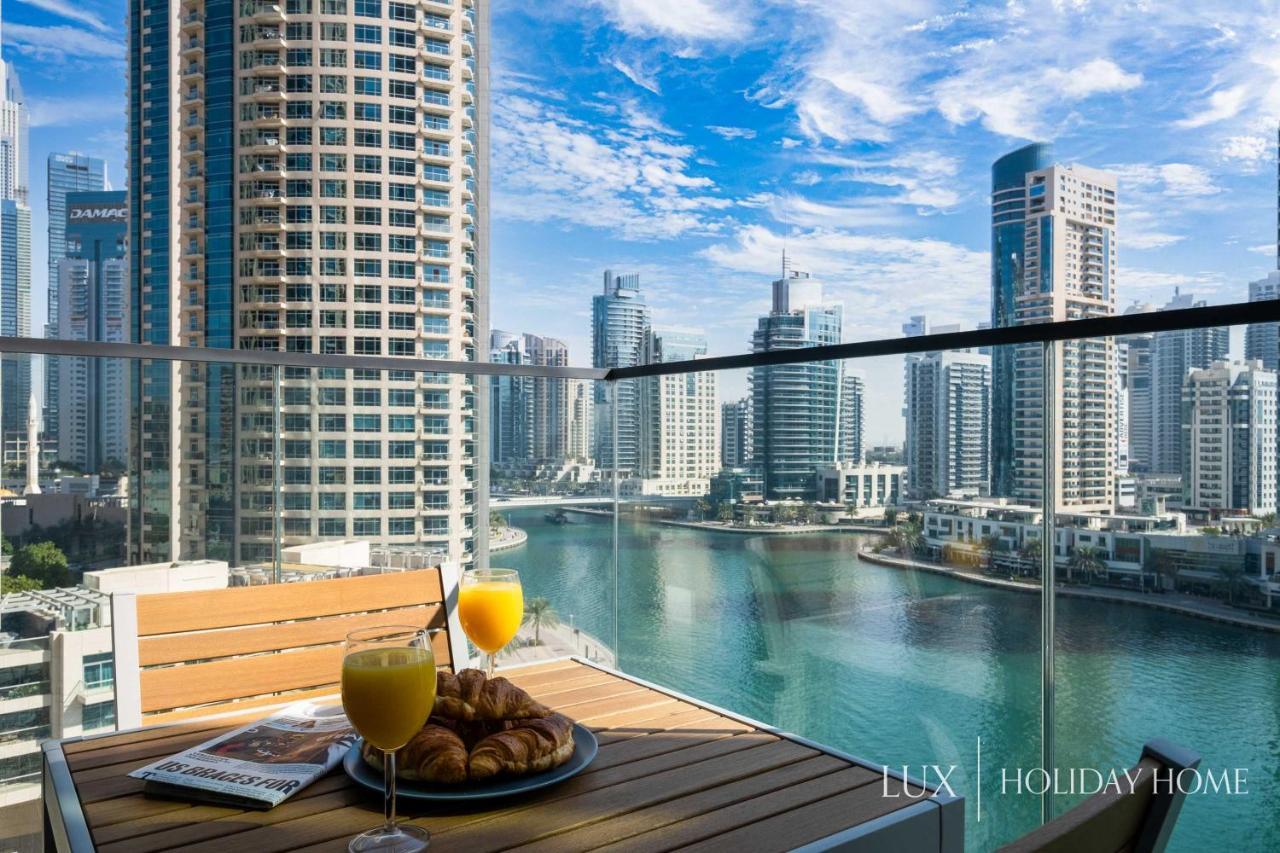 Lux - Contemporary Suite With Full Marina View Dubai Dış mekan fotoğraf