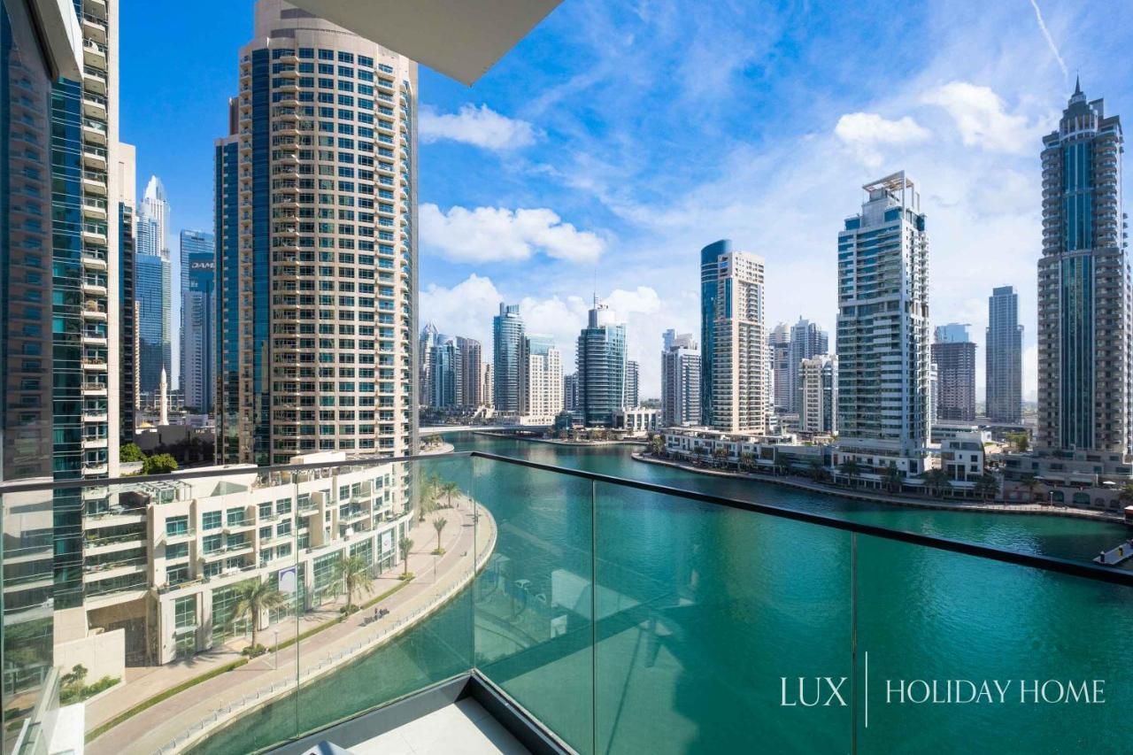 Lux - Contemporary Suite With Full Marina View Dubai Dış mekan fotoğraf