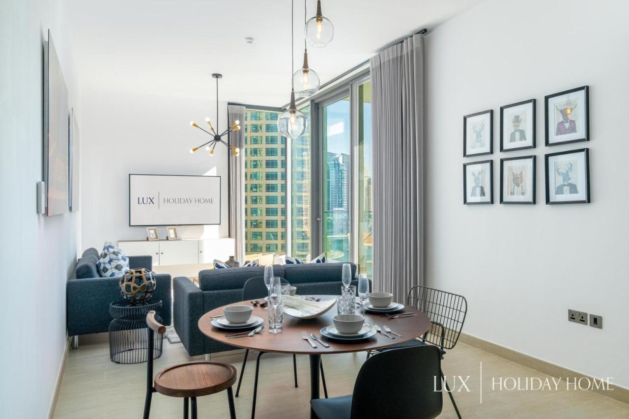Lux - Contemporary Suite With Full Marina View Dubai Dış mekan fotoğraf
