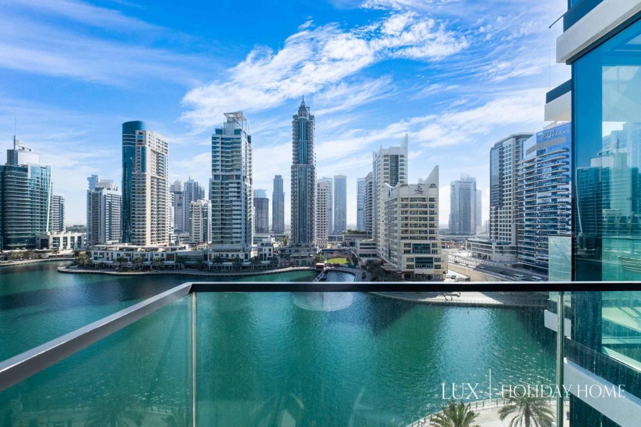 Lux - Contemporary Suite With Full Marina View Dubai Dış mekan fotoğraf