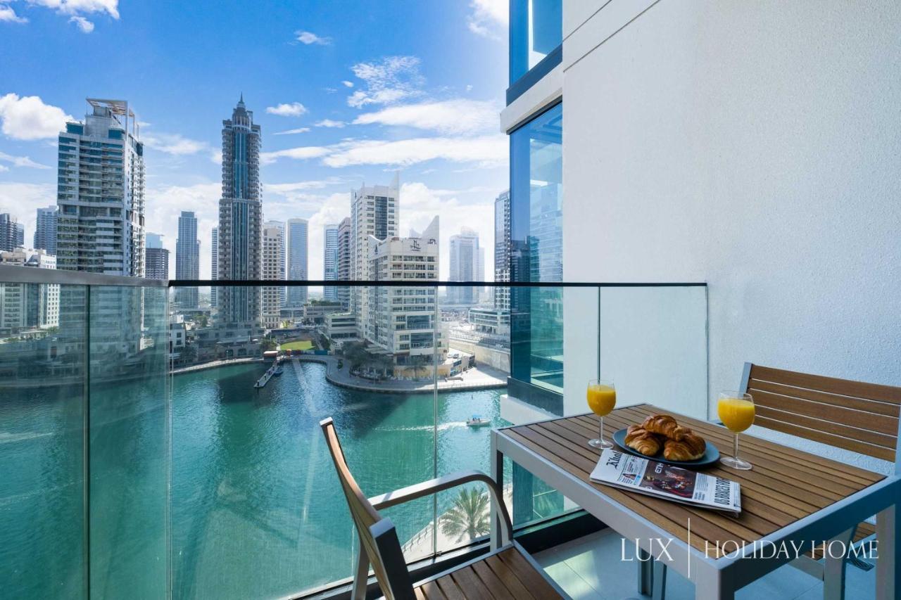 Lux - Contemporary Suite With Full Marina View Dubai Dış mekan fotoğraf