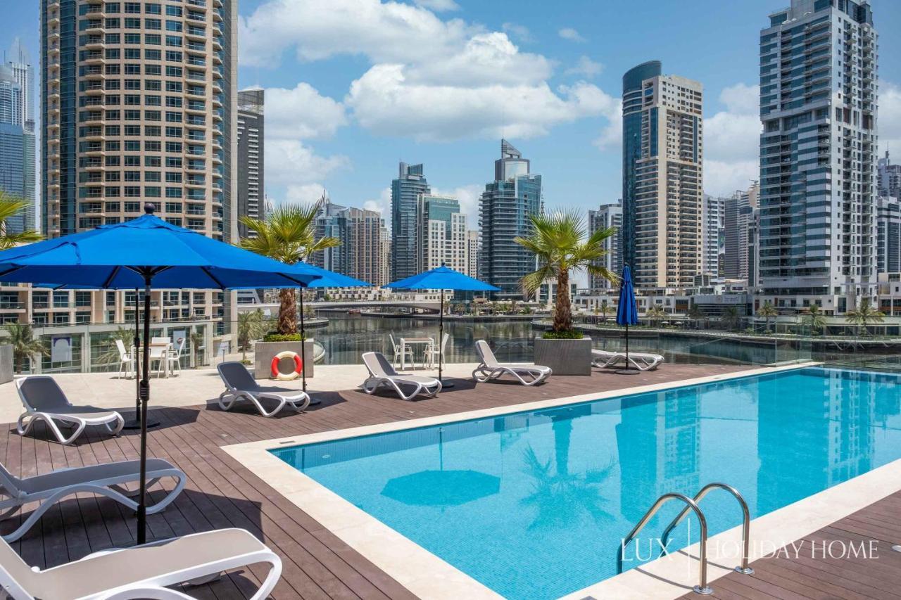 Lux - Contemporary Suite With Full Marina View Dubai Dış mekan fotoğraf